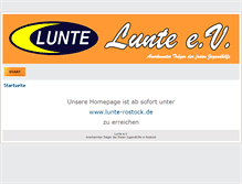 Tablet Screenshot of lunte-online.de